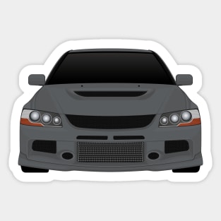 Evo IX Grey Sticker